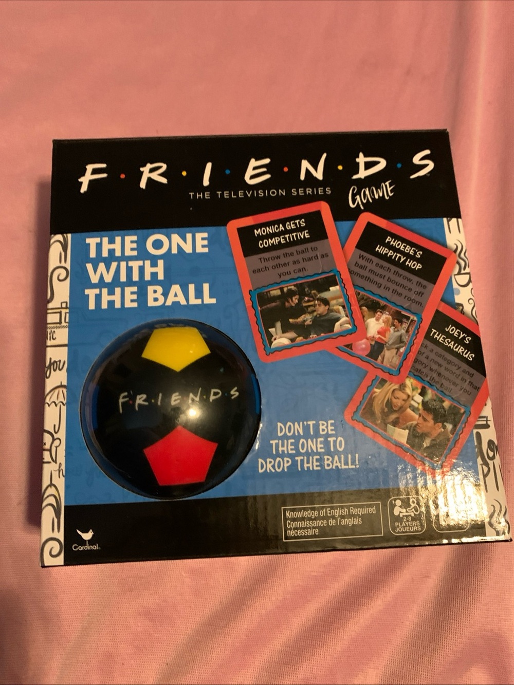NEW FRIENDS Game The One With The Ball TV Series Spin Master 2019 ⭐️ Sealed